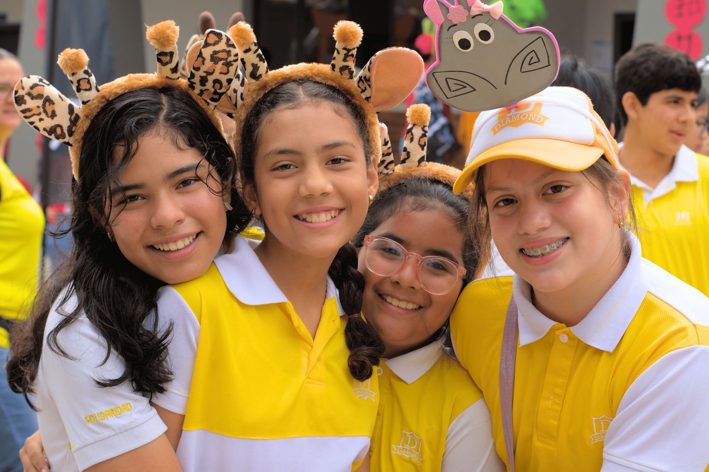 Diamond Community students