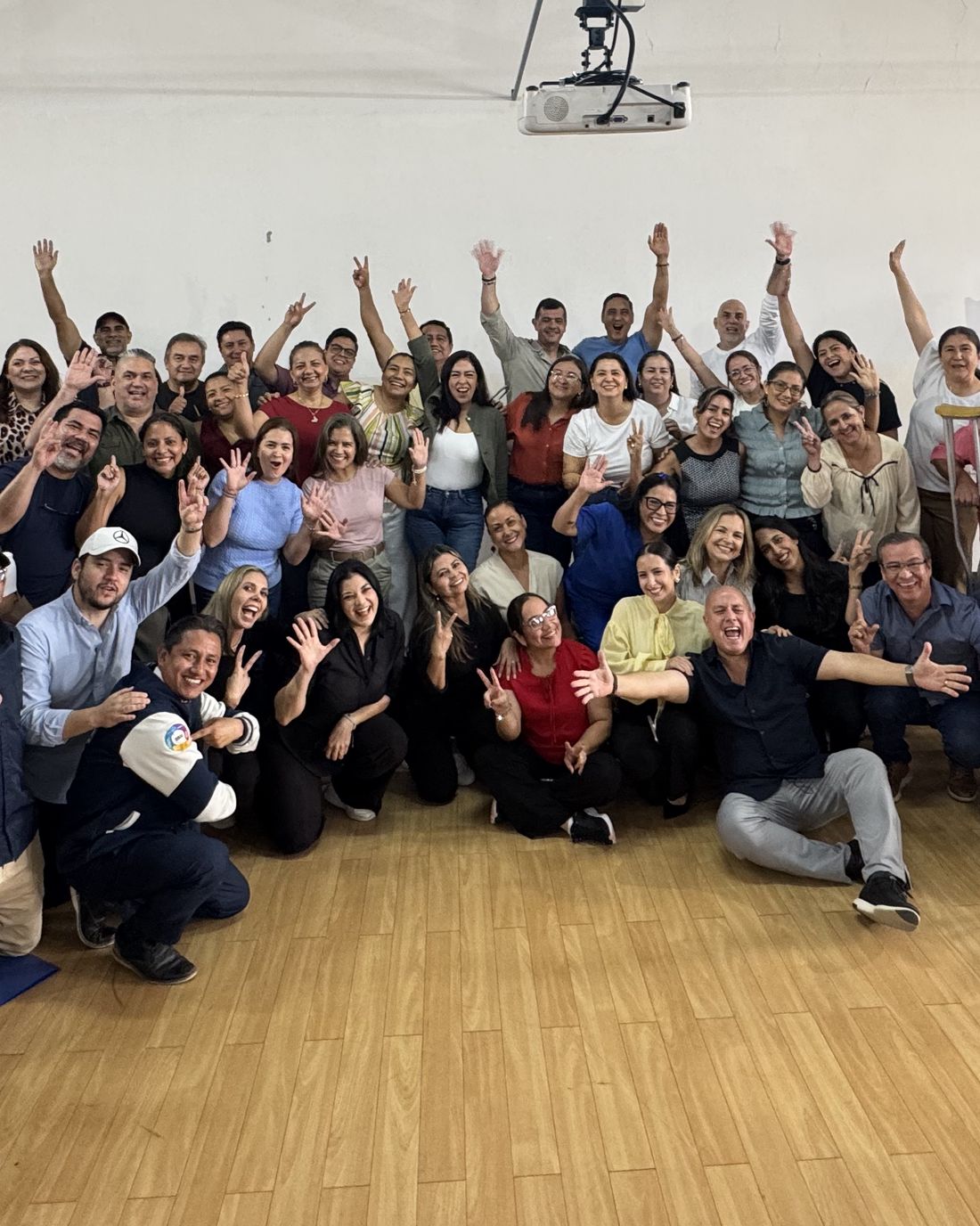 Familias Praga en un encuentro de Human Growth Education